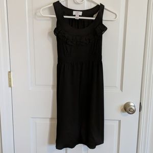 Black empire waist spring/summer loft dress